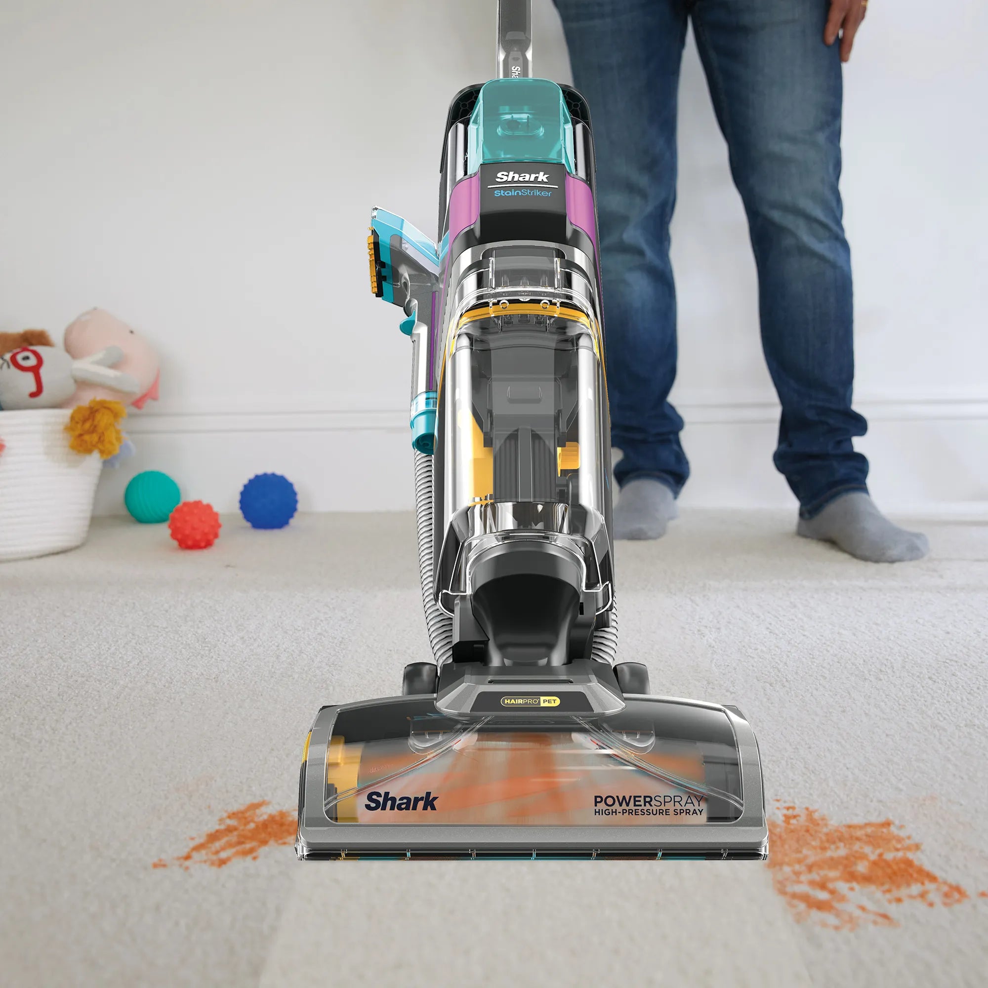 Shark Carpet Cleaner for Pets with Stain Removal & HairPro Tech