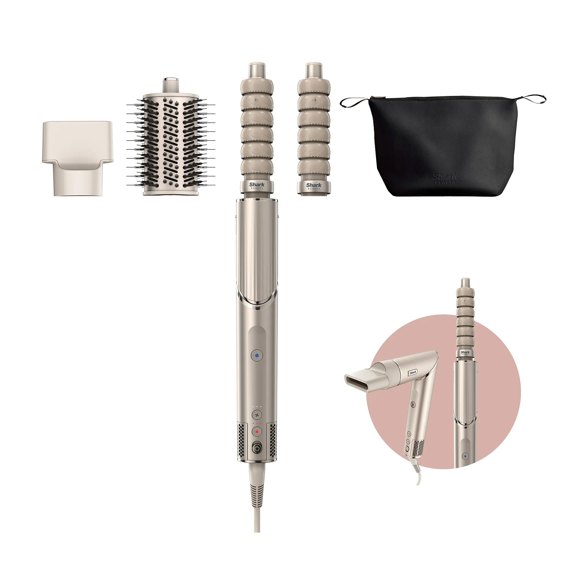 Shark FlexStyle Hair Dryer & Styler - 2-in-1 System for All Hair Types